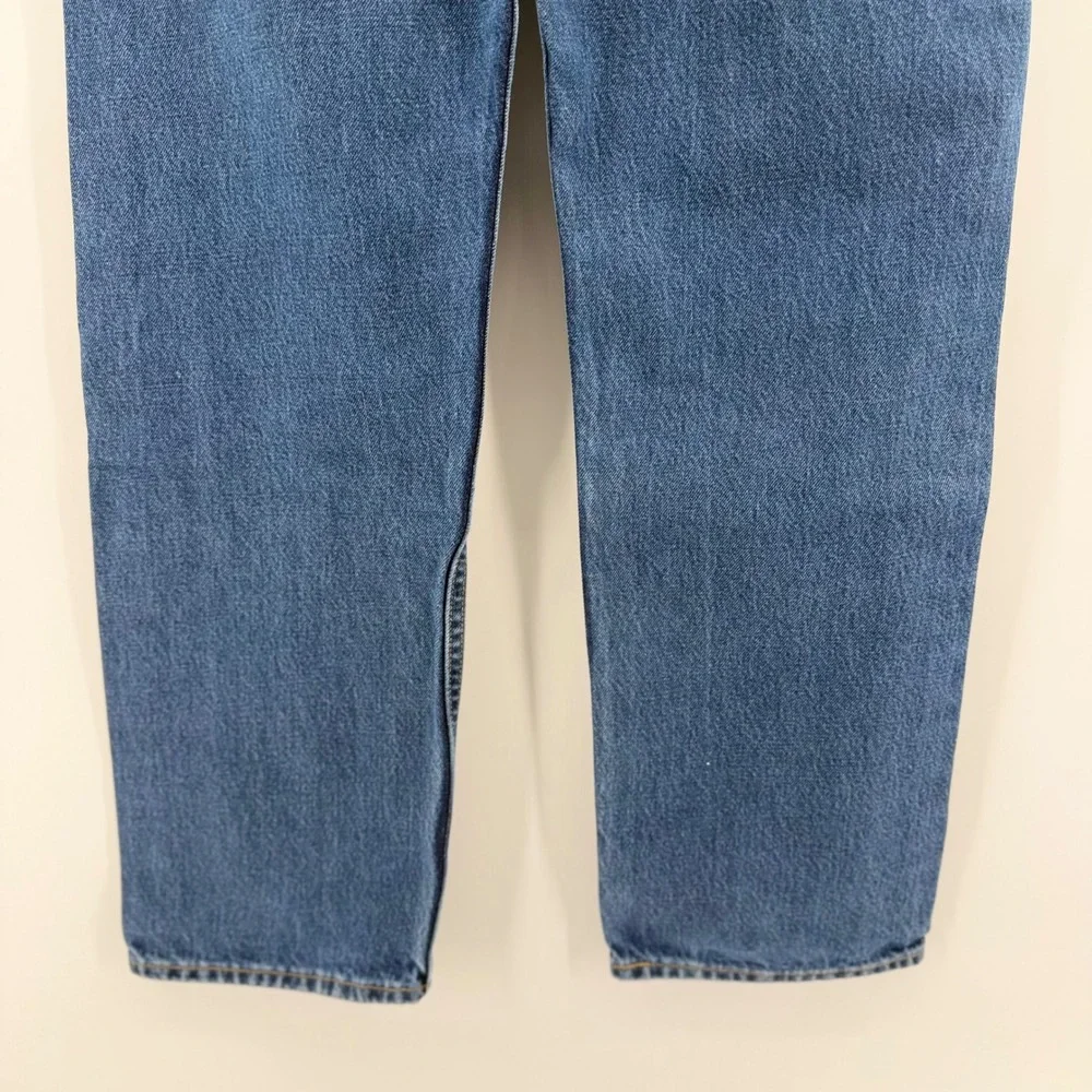 Levi's 505 Regular Fit Straight Leg Vintage 2000 Denim Jeans 34x30 Blue